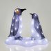 Χριστουγεννιάτικοι Φωτιζόμενοι Ακρυλικοί Πιγκουίνοι, με LED (47cm)
